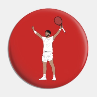 Carlos Alcaraz Spain Tennis Minimalist Pin