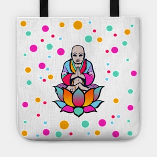 Buddha flower Tote