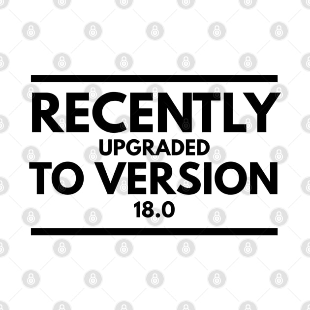Recently Upgraded To Version 18.0 - Birthday by Textee Store