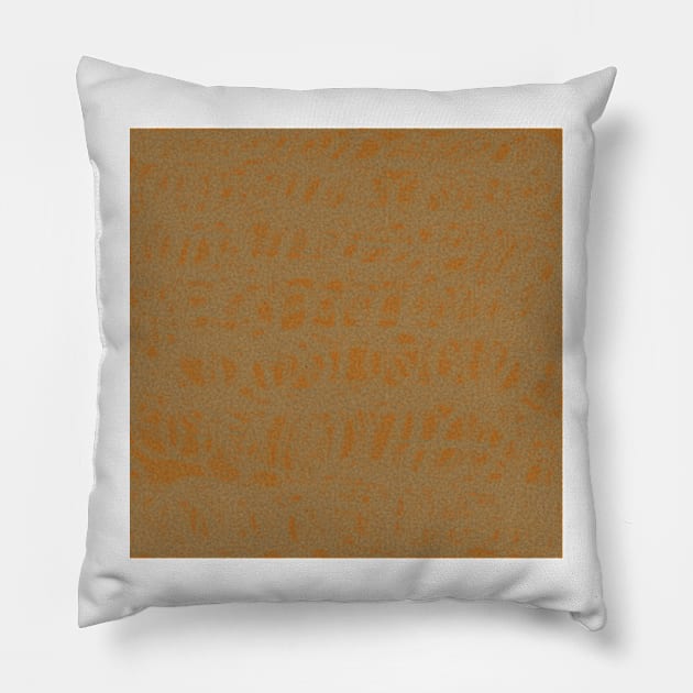 Copper Cream Pillow by Deadfluffy