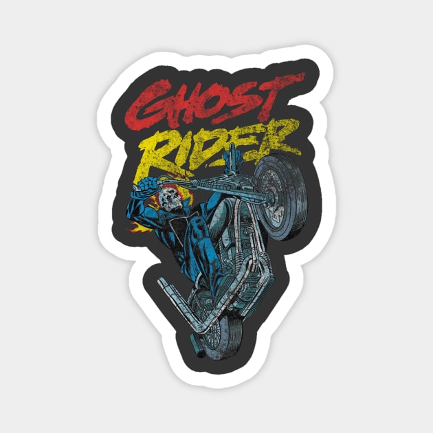 ghost rider classic Magnet by k4k7uz