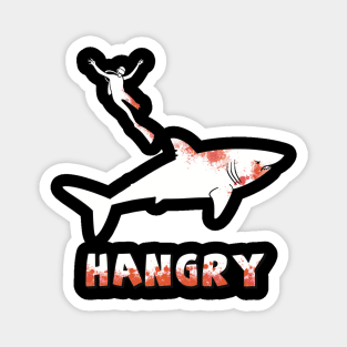 Hangry Shark Magnet