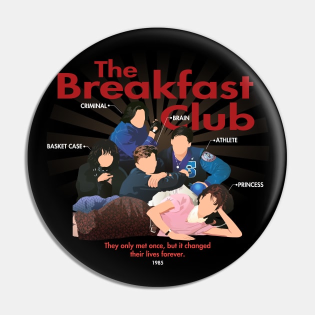 The breakfast club Pin by nelkrshop