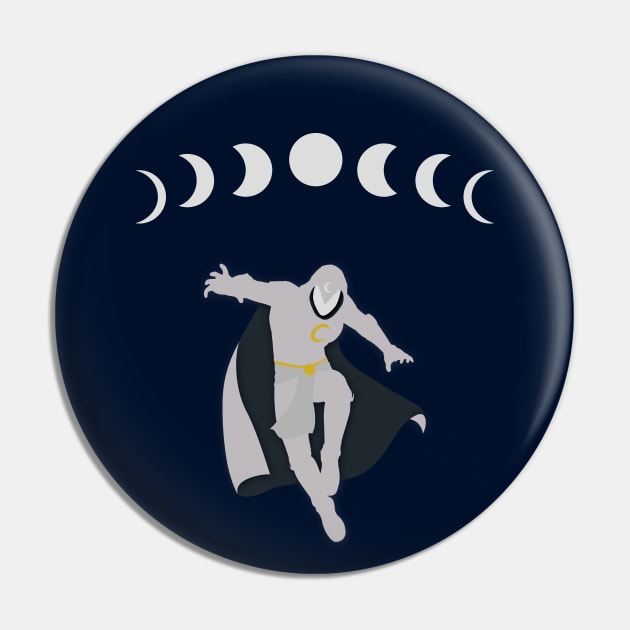 The Moon's Knight Pin by Kaztiel