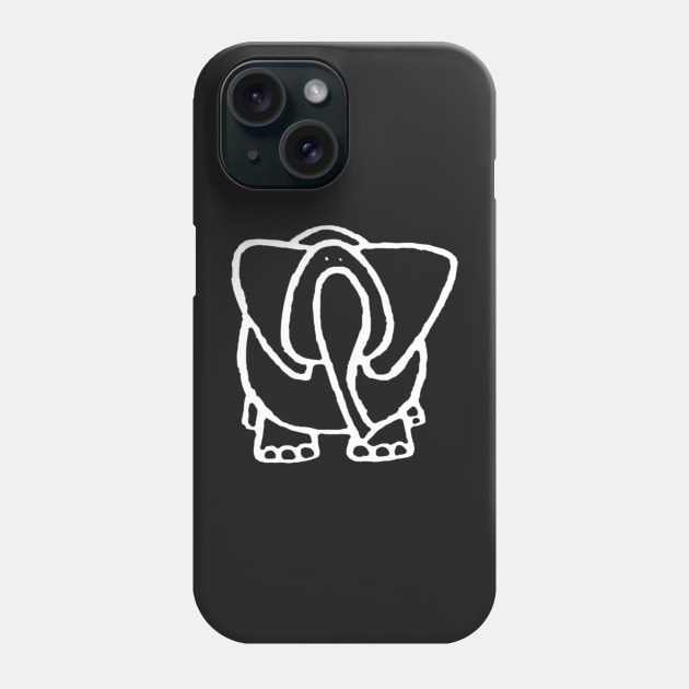 Cute Elephant Phone Case by krisevansart