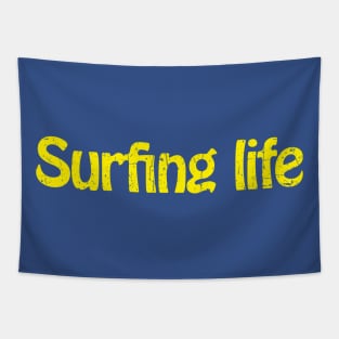 Surfing life Tapestry