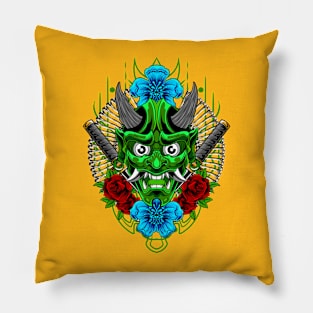 Oni Mask 2.5 Pillow