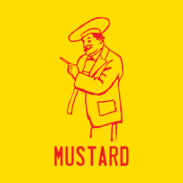 Retro Mustard Bottle by GloopTrekker