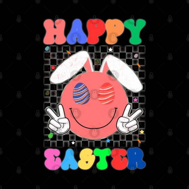 Happy Easter Bunny Rabbit Face Funny Easter Day by MetAliStor ⭐⭐⭐⭐⭐