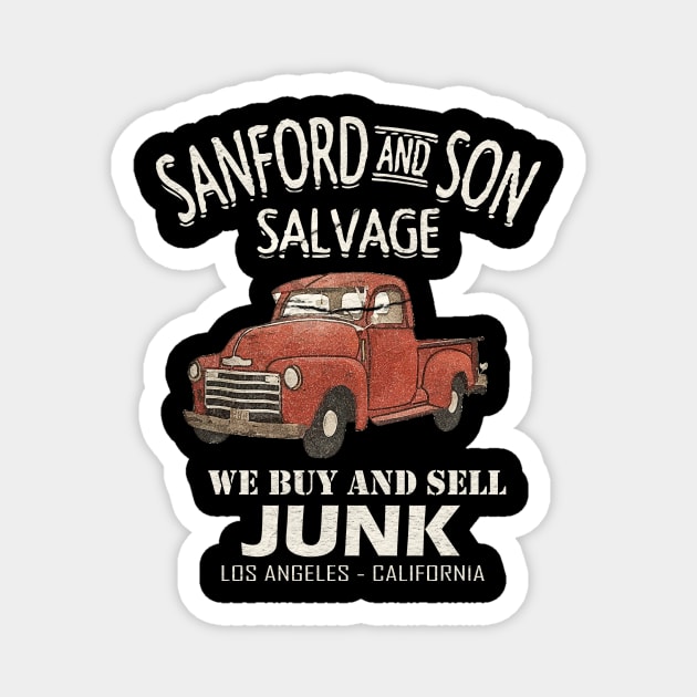 Sanford and Son Salvage Magnet by jasmine ruth
