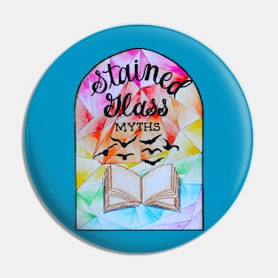 Stained Glass Myths Pin