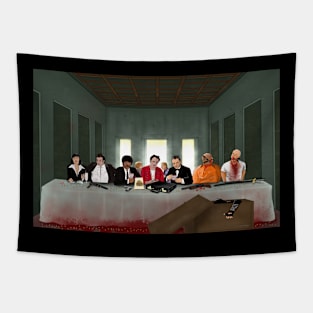 the last suppper of Tarantino Tapestry