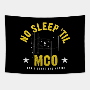 No Sleep Til MCO Tapestry