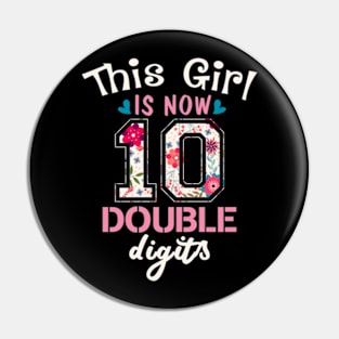 this girl is now 10 double digits tenth birthday years old Pin