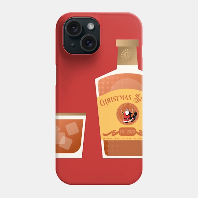 Christmas Spirits Phone Case by fatbastardshirts