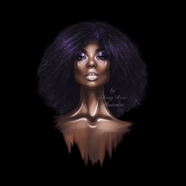 Melanin Goddess - Black Eternal Beauty by Ebony Rose 