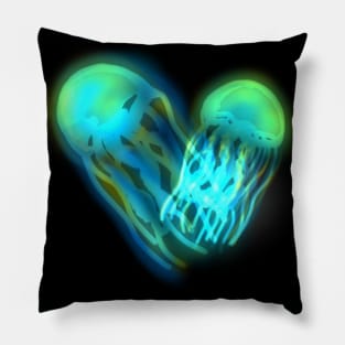 Glowing Jellyfish Pillow