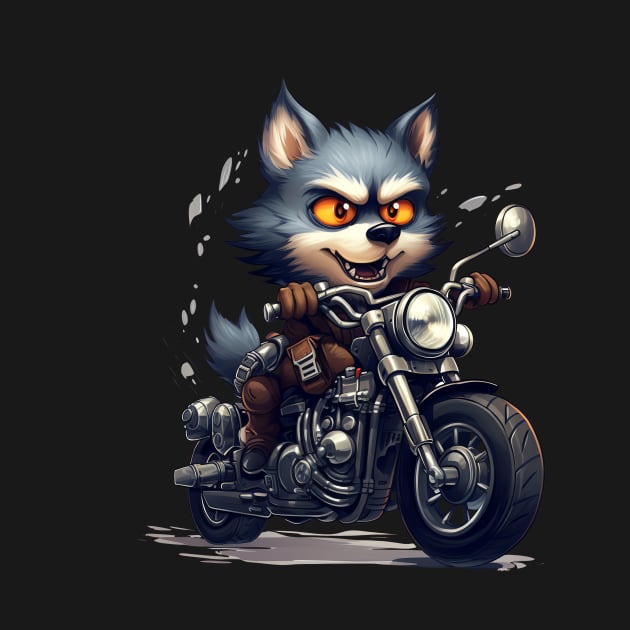 Fox Biker by Nenok