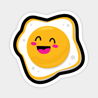 Cute Omelette Design Magnet