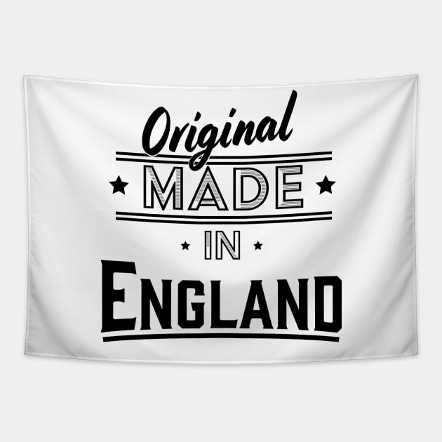 Original Made in England retro logo. Tapestry by nickemporium1