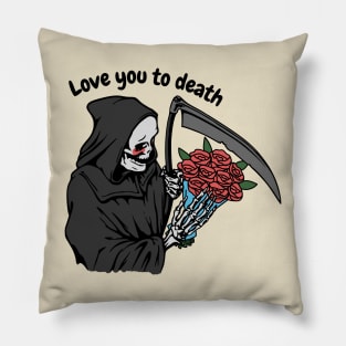 Valentine's Day: Love you to death Pillow