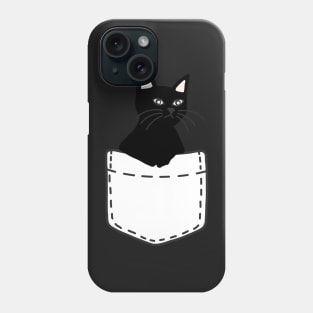 Black Cat Phone Case