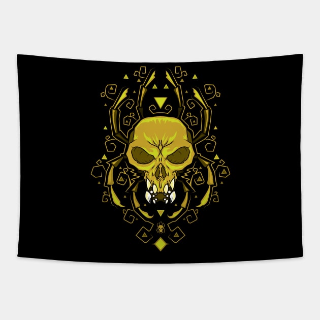 Golden Skulltula Tapestry by ArelArts