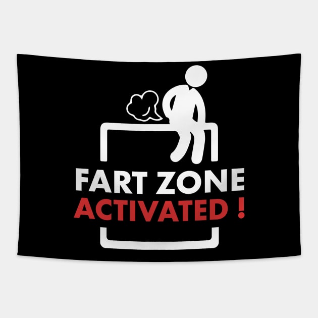 Fart zone activated ! Tapestry by MK3