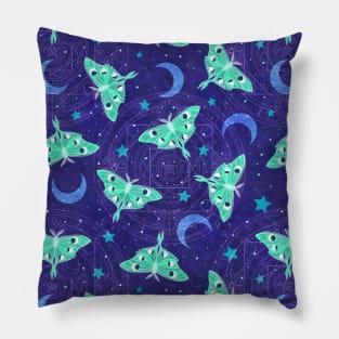 Luna Phase Pattern Pillow