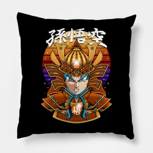 saiyan samurai Pillow