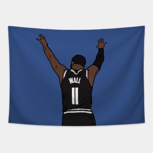 John Wall Embracing His Crowd Tapestry