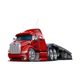 Cartoon oversize load transporter T-Shirt