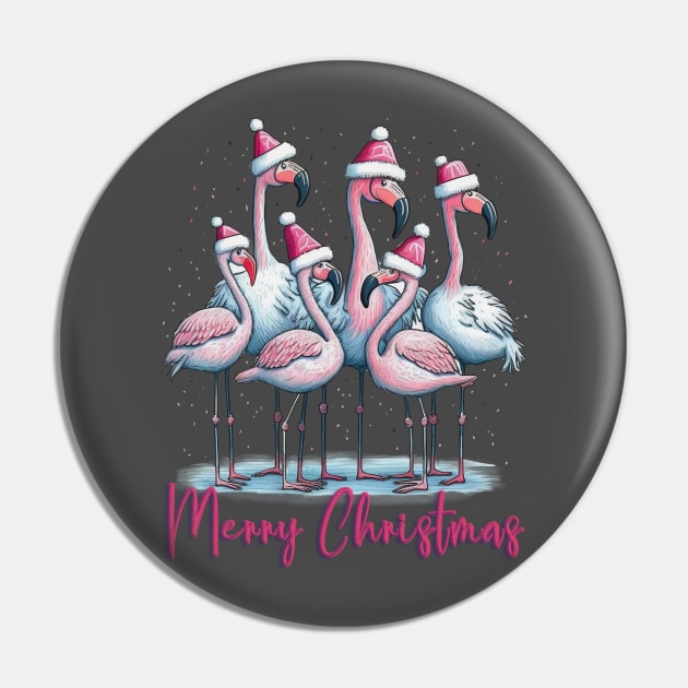 Merry Christmas Pin by Kings Court