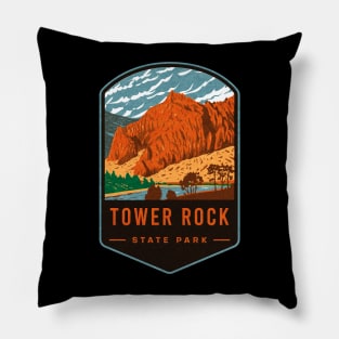 Tower Rock State Park Pillow