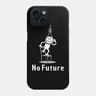 No Future Puns Phone Case