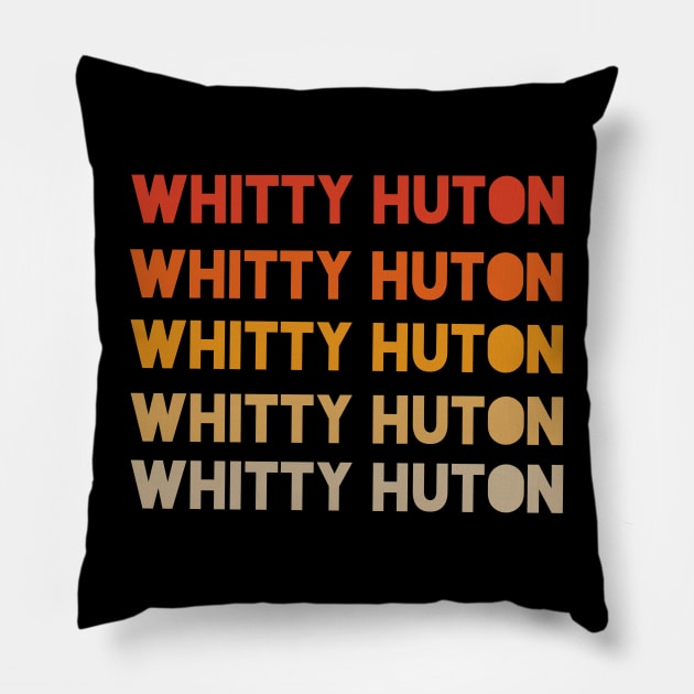 Whitty Huton Pillow by Abdelshob