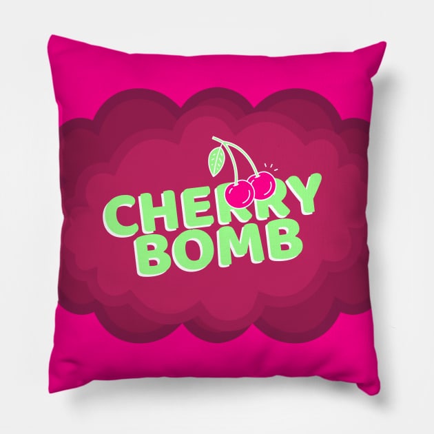 NCT Cherry Bomb Pillow by KPOPBADA