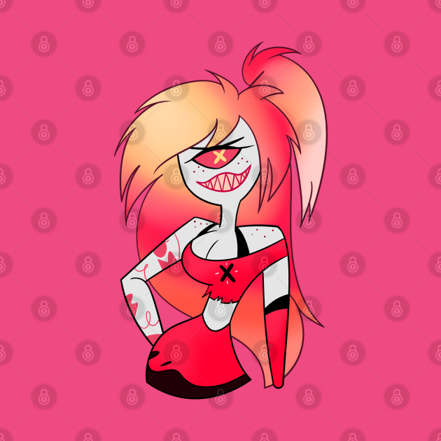 Hazbin Hotel Cherry Bomb Hazbin Hotel Tapestry TeePublic