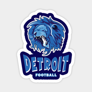 Detroit Football Lions Magnet