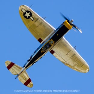 P-47D Thunderbolt Victory Roll Magnet