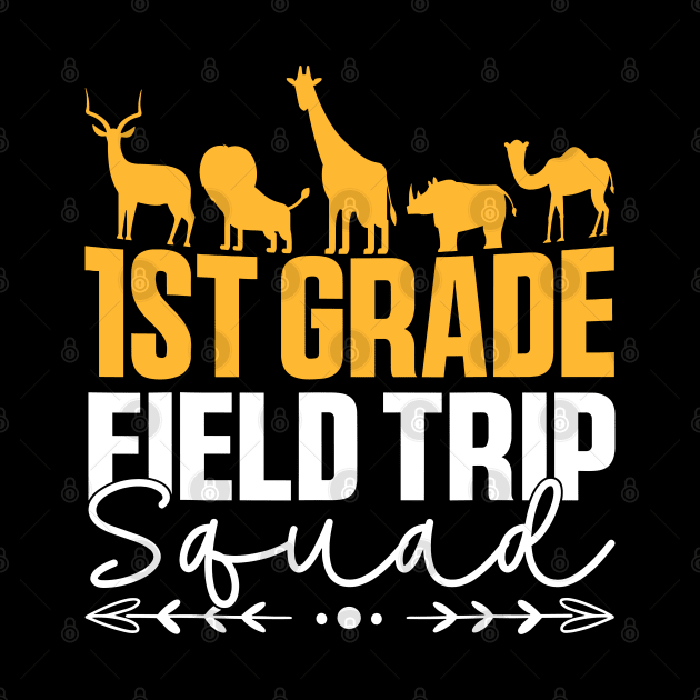 First Grade Field Trip Squad 1st Grade Zoo Crew Safari by SonyaKorobkova