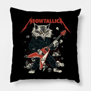 MEOWTALLICA Pillow