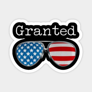 USA PILOT GLASSES GRANTED Magnet