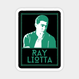 Ray liotta\\retro fan artwork Magnet