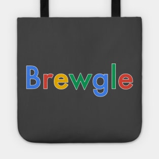 Brew Search Engine (White Outline) Tote