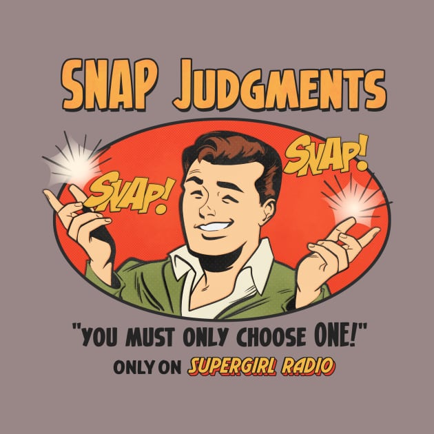 SNAP Judgments by comickergirl