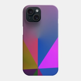 multicolored texture gradient Phone Case