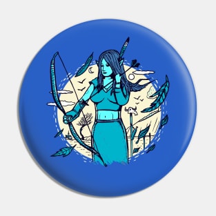 Archer Elf Pin