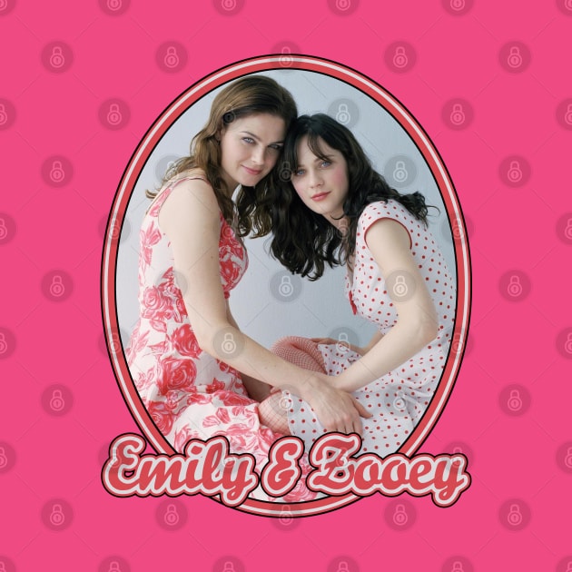 Emily & Zooey Deschanel by Noir-N-More