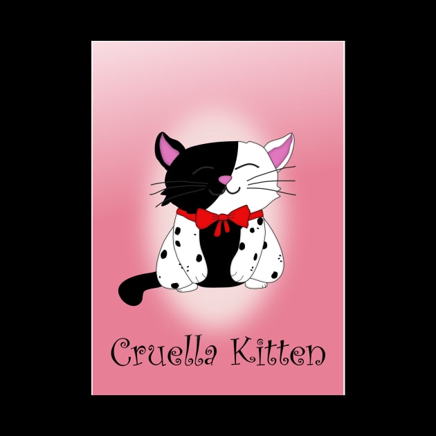 Cruella Kitten by KellysKidsDesigns
